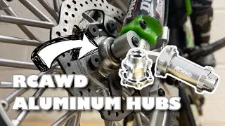 Losi ProMoto MX RCAWD Aluminum Hubs Install