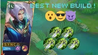 LING GAMEPLAY NEW BUILD OP. | MLBB GAMEPLAY