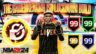 THE META ISO LOCKDOWN BUILD THAT IS BREAKING NBA2K24! *GAMEBREAKING* BEST ISO GUARD BUILD NBA2K24!😱
