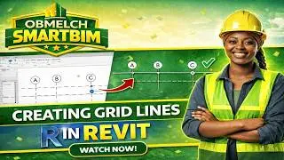 Revit Tutorial 03 | How to Create and Use Grid Lines in Revit (Beginner Friendly)