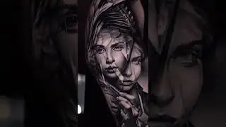 Faces, we show to world, friends, family, and some we never #tattoo by artist: @skulltattoosbadvibel