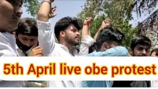 5th April du obe protest live | Du obe protest  | hunger strike | Dusu president statement on obe