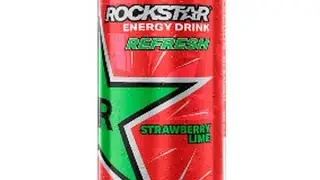 Rockstar Refresh Energy Drink strawberry lime review