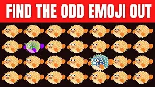 How Good Are Your Eyes? | FInd the Odd Emoji Out | Emoji Puzzle Quiz