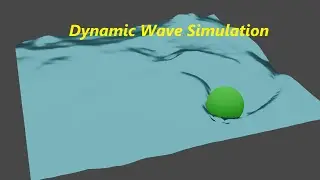 Blender 3.0 | Dynamic Paint Waves Simulation | Blender Tips