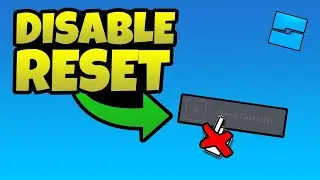 HOW TO DISABLE THE RESET BUTTON IN ROBLOX STUDIO