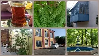 #Кусары🌼Парк Нариманова летом/Ул. Мухтадыра/Вкусный чай/Вернулась на канал