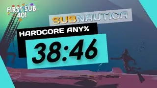 Subnautica Hardcore Any% Former World Record | BEATING THE GAME WITHOUT DYING