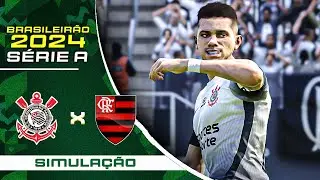 Corinthians x Flamengo (01/09/2024) BRASILEIRÃO 2024 - EFootball 2024