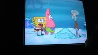 Sponge bob square pants stop throwing snow balls!