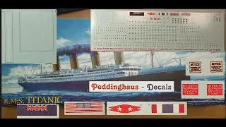 Обзор дополнение Titanic 1/400 – Декаль от Peddinghaus-Decals 3908