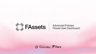 An advanced preview of the FAssets dashboard
