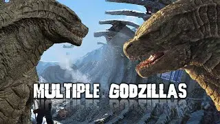 What are the 7 Monsterverse Godzillas (Movies + Comics)