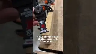 Testing out the Diablo Nail Embedded Wood Blade