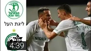 מכבי חיפה נגד הפועל כפר סבא תקציר המשחק|3:0
