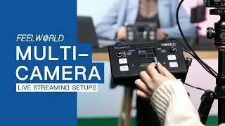 Multi-Camera Live Streaming Setup of Hardware and Software