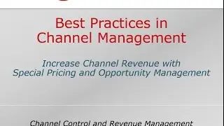 Channel Management Best Practices with TriQuint