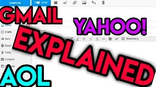 Email Interface Explained (Send, Trash, All, Inbox....) - Gmail, Yahoo, Aol