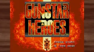 One Hour Of - Gunstar Heroes (PC / SEGA Mega Drive & Genesis Classics)