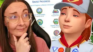 How long does it take to get all the scout badges? Sims 4 Seasons