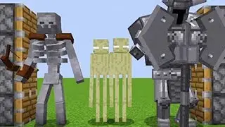 Mutant Skeleton + Mirage Enderman + Ferrous Wroughtnaut = ??? / minecraft
