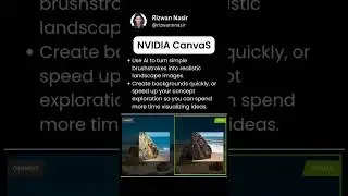 Nvidia Canvas🔥#nvidiacanvas #nvidia #canvas #Ai