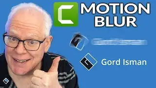 Camtasia Motion Blur Effect - 4 example animated effect types included!