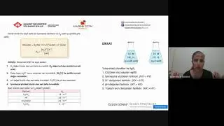21- Zayıf Asit - Baz Dengeleri