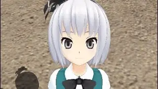 (mmd) kissing youmu konpaku