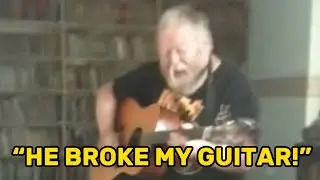 THE WORLDS ANGRIEST GUITAR PLAYER!! *broken guitar*