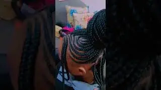 Cornrows😍I have a full tutorial on my recently uploaded videos☺️go watch,like & subscribe 
