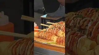 Секреты уличной еды в Таиланде: Блинчик на палочке! 
