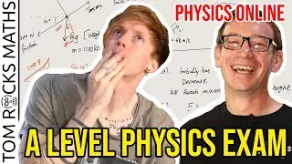 Can an Oxford University Mathematician solve a High School Physics Exam? (with 