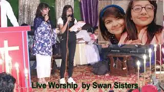 Tere Kalam Diyan Gallan || Live Worship || Swan Sisters || Christie Production Presentation ||