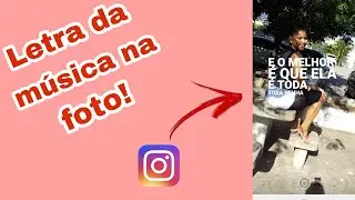 COMO COLOCAR LETRAS DE MÚSICA NO INSTAGRAM STORIES (JHENIFER SILVA)