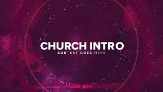 FREE After Effects Template - Church Intro