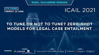 To Tune or Not To Tune  Zero shot Models for Legal Case Entailment   Rosa, Guilherme Moraes
