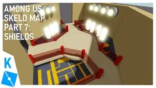 Recreating the SKELD MAP from Among Us in Roblox Studio | Part7 Shields