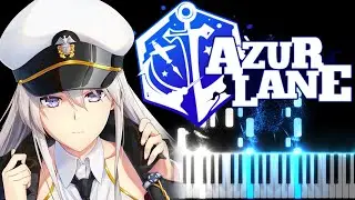 Azur Lane OP graphite/diamond | SeeMusic Piano Tutorial