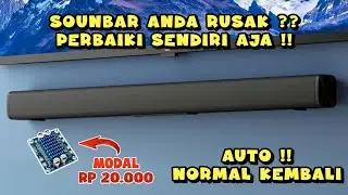 EASIEST‼️Repair Redmi Soundbar Speaker || Damaged, Intermittent Sound || TPA3110 