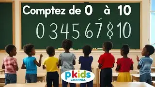 Compte jusqu'à 10 Vidéo éducative d'apprentissage #comptinesenfants #apprendreensamusant
