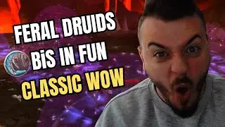 FERAL DRUID in RAIDS is ACTUALLY FUN in CLASSIC WOW