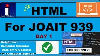 Day 1 , JOA 939 Preparation| html mcq for joa | JOA 939