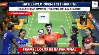 Hasil Semifinal Hylo Open 2021 Hari ini: Pramel Lolos Ke Final  | Germany Hylo Open 2021 Badminton
