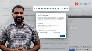 How to Enable & Use Confidential Mode in Gmail [Step-By-Step] | Shivaami