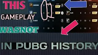 THIS GAME PLAY IS NOT IN PUBG HISTORY |MM GAMING