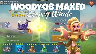WOODYQ8 MAXING OUT THE NEW UPDATE! - STARRY WHALE! - SAVE 25% ON APPGALLERY - Lords Mobile