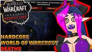 How to not die in Hardcore WoW - Hardcore World of warcraft Death reaction