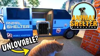 The Cat NO ONE Wanted 😿 Let's Play Animal Shelter Simulator | Ep. 1