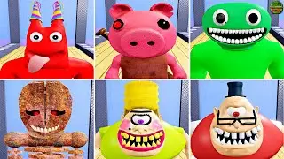 All Decent Obbies MORPHS Unlocked - Mr Stinky, Lorissa, Mr Nightmare, Piggy, Banban, Grandpa Roblox